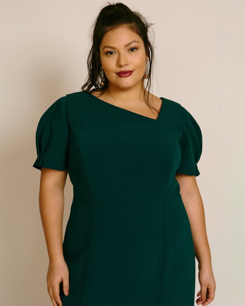 Jason wu top crepe sheath dress